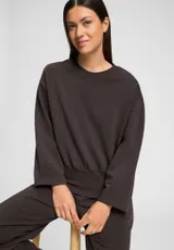 Hanro sweatshirt mocha