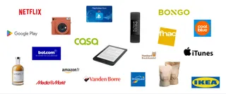 Producten op de panelshop