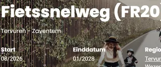 Wegenwerken FR20 vanaf 3 augustus: houd rekening met langere reistijd naar MCH Wezembeek-Oppem