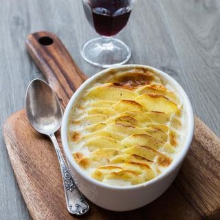 Gratin dauphinois met belle de fontenay