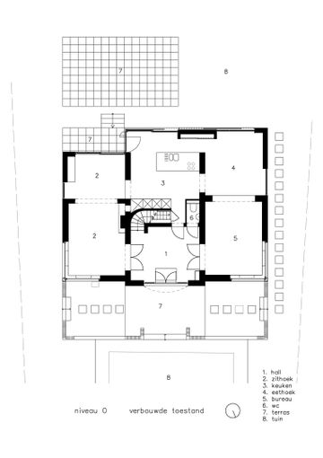 Woning PD — beeld 12pelegrondplan